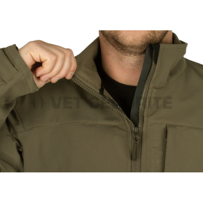 Softshell jas Rapax grijs bruin - Clawgear