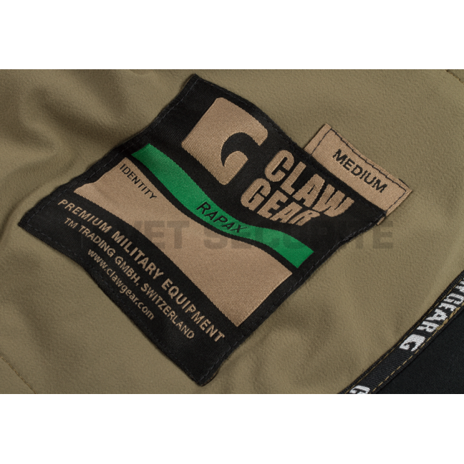 Veste softshell Rapax gris brun - Clawgear