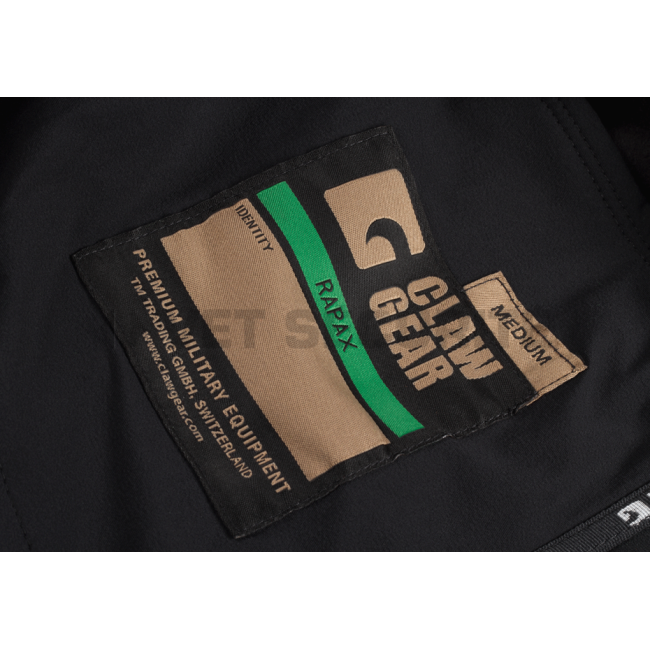 Softshell-Jacke Rapax schwarz - Clawgear