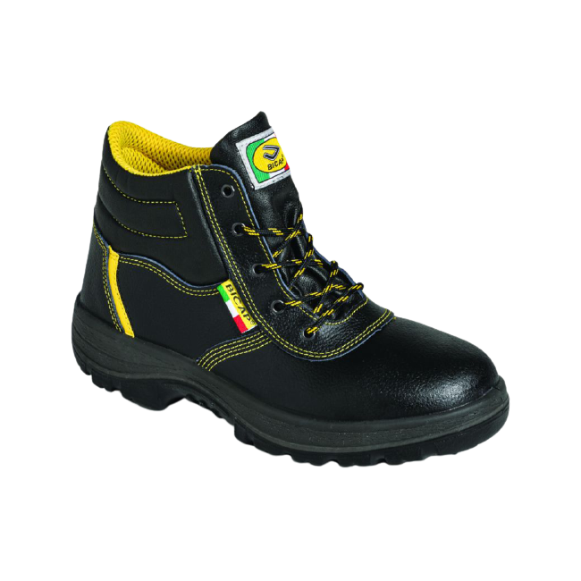 Chaussures de sécurité Snake S3 Noir/Jaune - Bicap