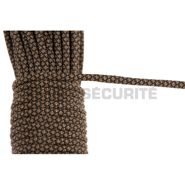 Paracord Type III 550 20 m coyote camo - Clawgear