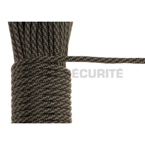 Paracord Typ III 550 20 m Schwarz Camo - Clawgear
