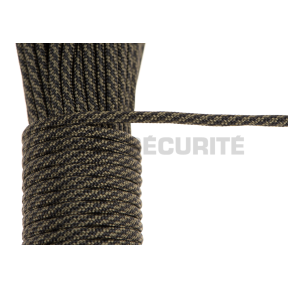 Paracord Typ III 550 20 m Schwarz Camo - Clawgear