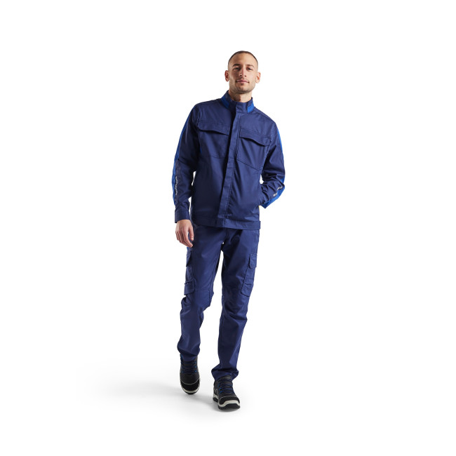 Veste industrie stretch 2D Marine/Bleu Roi - Blaklader
