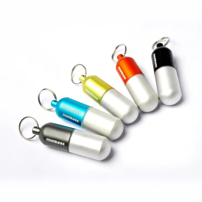 Capsule waterproof (L : 25 x 88 mm) Or - Munkees