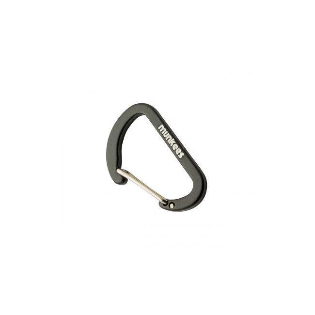 Lot de 2 mousquetons Noir(4 x 40mm) - Munkees