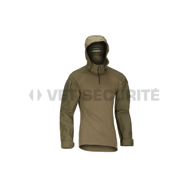 Capuchon Breacher Hood grijs bruin - Clawgear