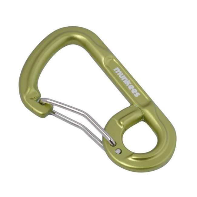 Geschmiedeter Karabiner 60 mm Grün - Munkees
