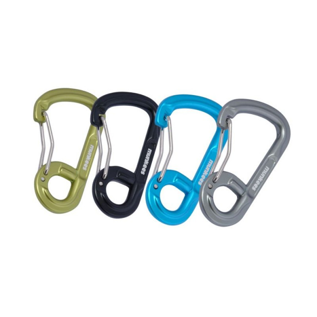 Geschmiedeter Karabiner 60 mm Blau - Munkees