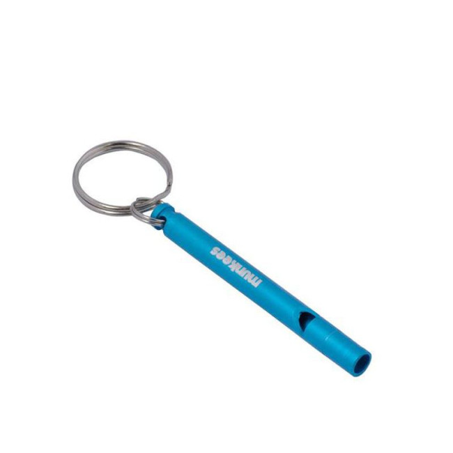 Schlanke Aluminiumpfeife 70 mm Blau - Munkees