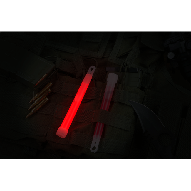 Lichtstaaf 6" rood - Clawgear