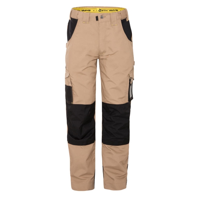 ARBEITSHOSE ADAM BEIGE / SCHWARZ - NORTH WAYS