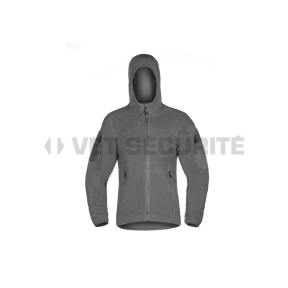 Kapuzenjacke Aviceda Mk.II Fleece grau - Clawgear