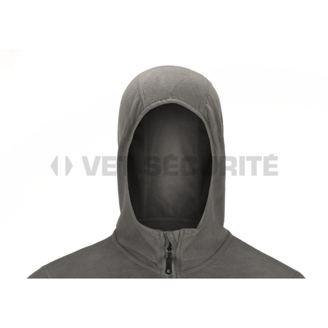 Kapuzenjacke Aviceda Mk.II Fleece grau - Clawgear