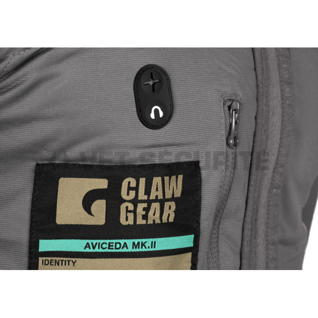 Aviceda Mk.II Fleece vest met capuchon grijs - Clawgear