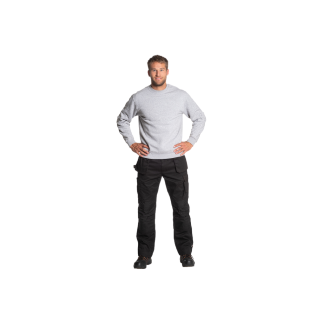 Arbeits-Sweatshirt VIDAR Grau Meliert - Herock