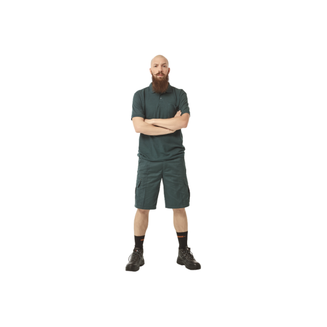 TYRUS Arbeitsbermuda Grün - Herock