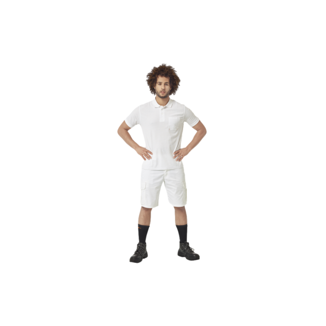 Bermuda de travail TYRUS Blanc - Herock