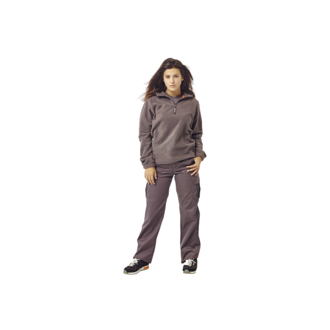 Fleecejacke Damen Deva Grau - Herock