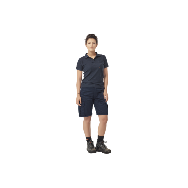 Polo manches courtes Freya femmes Bleu Marine - Herock