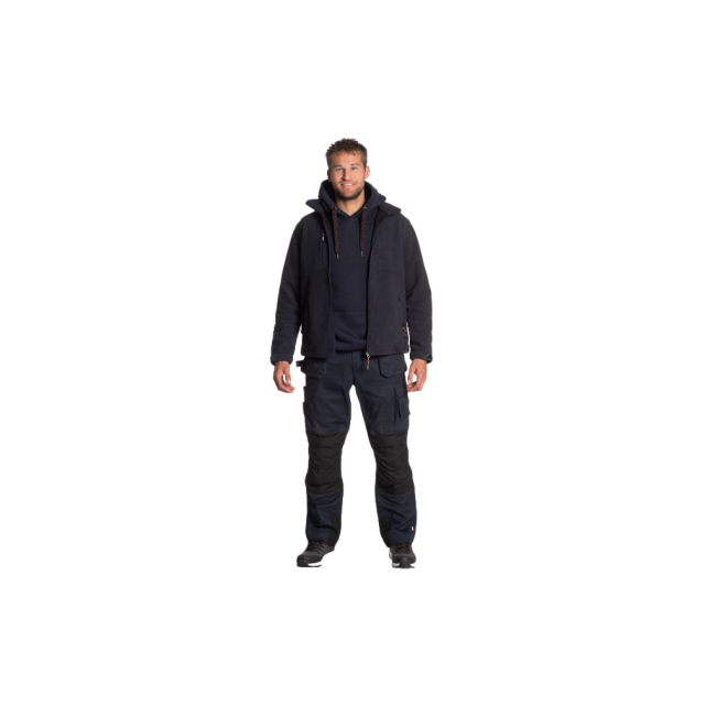 Sweat de travail à capuche Hesus Marine - Herock