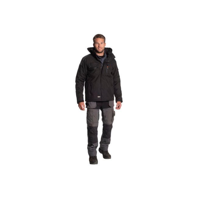 Werkbroek Spector Houtskool/Zwart - Herock