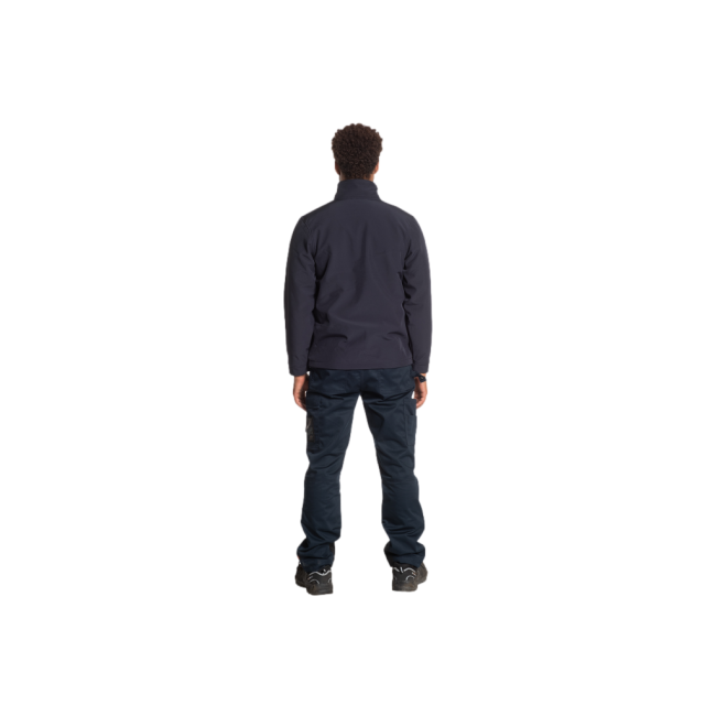 Pantalon de travail déperlant Titan bleu marine et noir - Herock