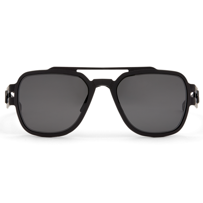 Lunettes Stark Matte Blackout avec verres polarisés noir - Gatorz