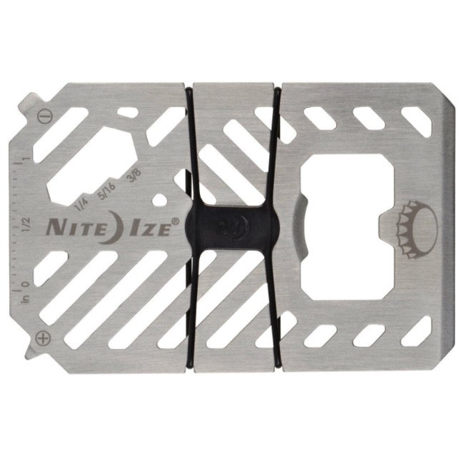 Multifunktions-Kartenwerkzeug Financial Tool Multi-tool Wallet grau - Nite Ize