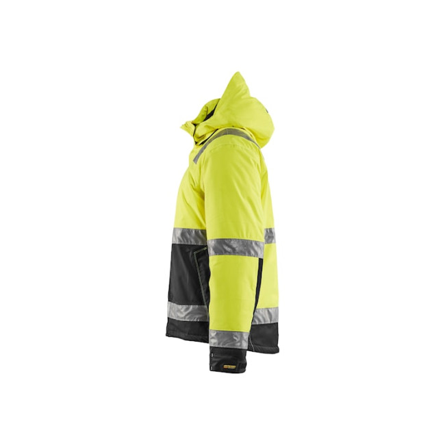 Veste hiver haute-visibilité stretch 2D Jaune fluo/Noir - Blaklader