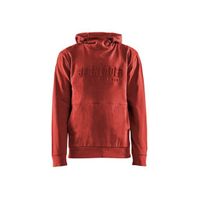 3D-Druck Kapuzenpullover Ziegelrot - Blaklader