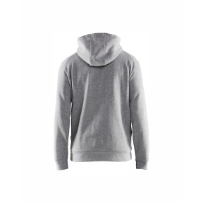 3D bedrukte hoodie Grijs gemêleerd - Blaklader