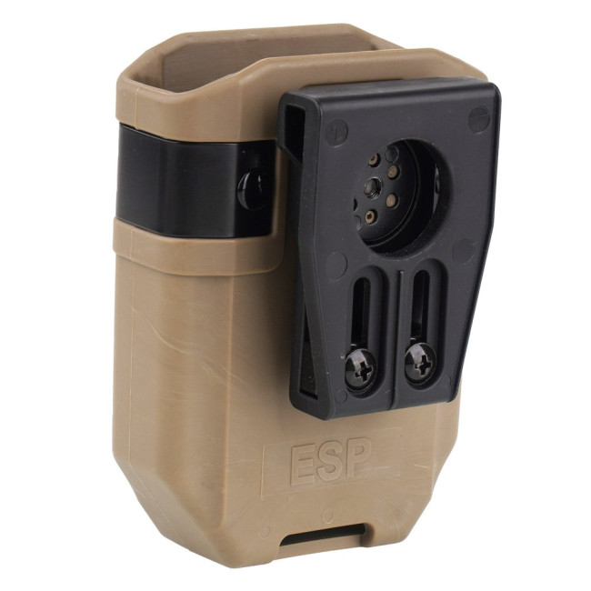Etui rotatif pour chargeur AK (Clip ceinture UBC-03) Coyote - Euro Security Products