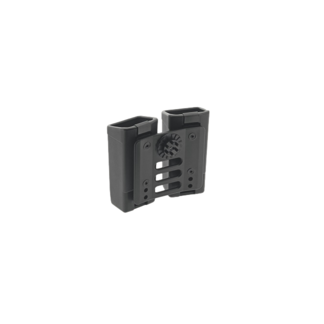 Double étui rotatif pour chargeur MP5 / UZI (Clip ceinture UBC-05) - Euro Security Products