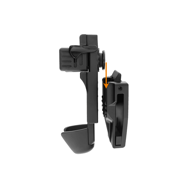 Doppelte drehbare Halterung für MP5 / UZI Magazine (Gürtelclip UBC-05) - Euro Security Products