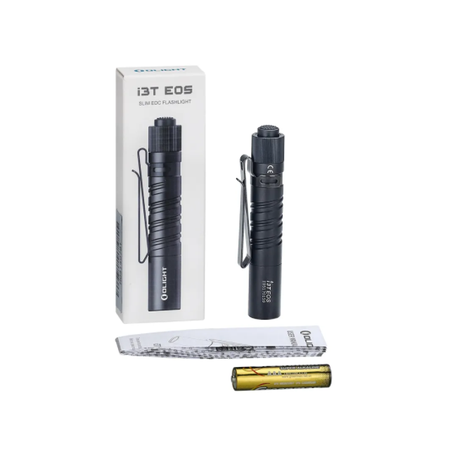 Lampe de poche i3T EOS 180 lumens noir - Olight