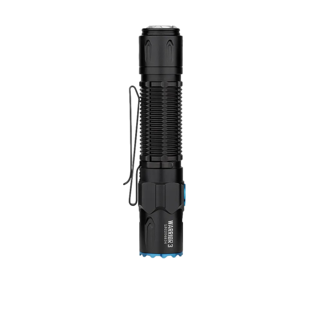 Lampe Tactique à double Interrupteur 2300 Lumens Warrior 3 noir - Olight