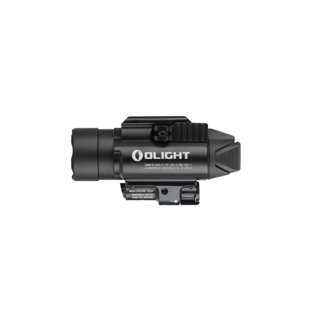 Taktische Lampe Baldr Pro mit grünem Laser 1350 Lumen schwarz - Olight