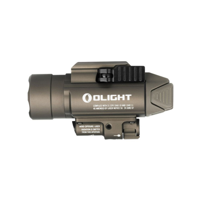 Latarka taktyczna Baldr Pro z zielonym laserem 1350 lumenów tan - Olight