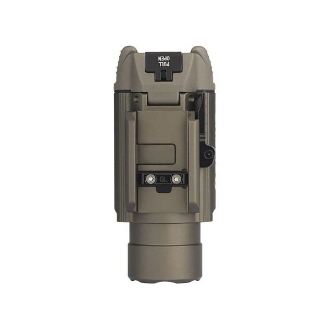 Lampe tactique Baldr Pro avec laser vert 1350 lumens tan - Olight