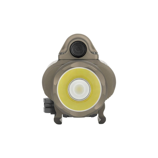 Tactische zaklamp Baldr Pro met groene laser 1350 lumen tan - Olight