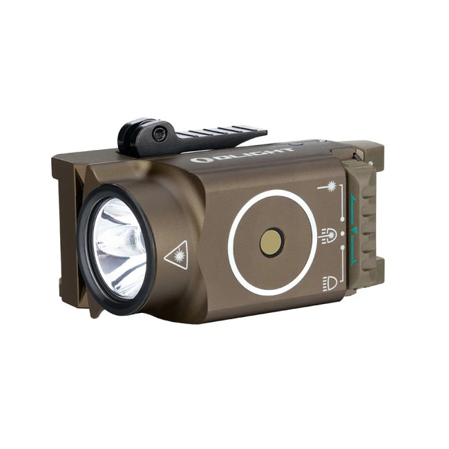 Zaklamp groene laser Baldr Mini coyote - Olight