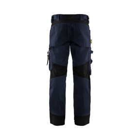 Handwerkerhose ohne Hängetaschen Marineblau/Schwarz - Blaklader