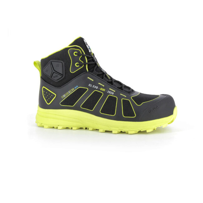 Hoge veiligheidssneakers Rider S3 Zwart/Geel - S.24
