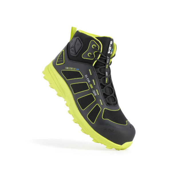 Baskets de sécurité montantes Rider S3 Noir/Jaune - S.24