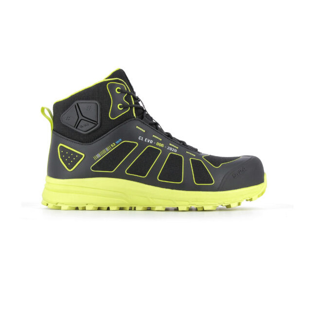 Baskets de sécurité montantes Rider S3 Noir/Jaune - S.24