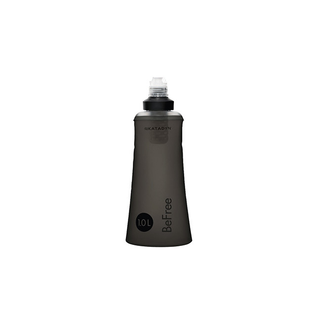 Gourde BeFree avec système de filtration 1 L Noir - Katadyn