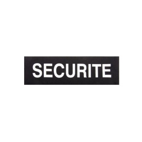 Reflektierendes Identifikations-Patch Sicherheit 8 x 31 cm - GK Pro