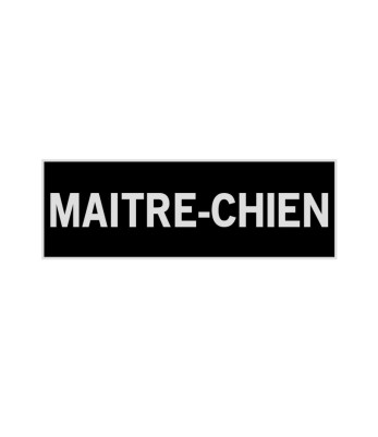 Bandeau Maître-Chien inversé 4 x 13 cm - Patrol Equipements