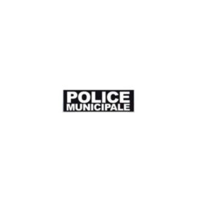 Bandeau Police Municipale inversé 10,5 x 27,5 cm - Patrol Equipements